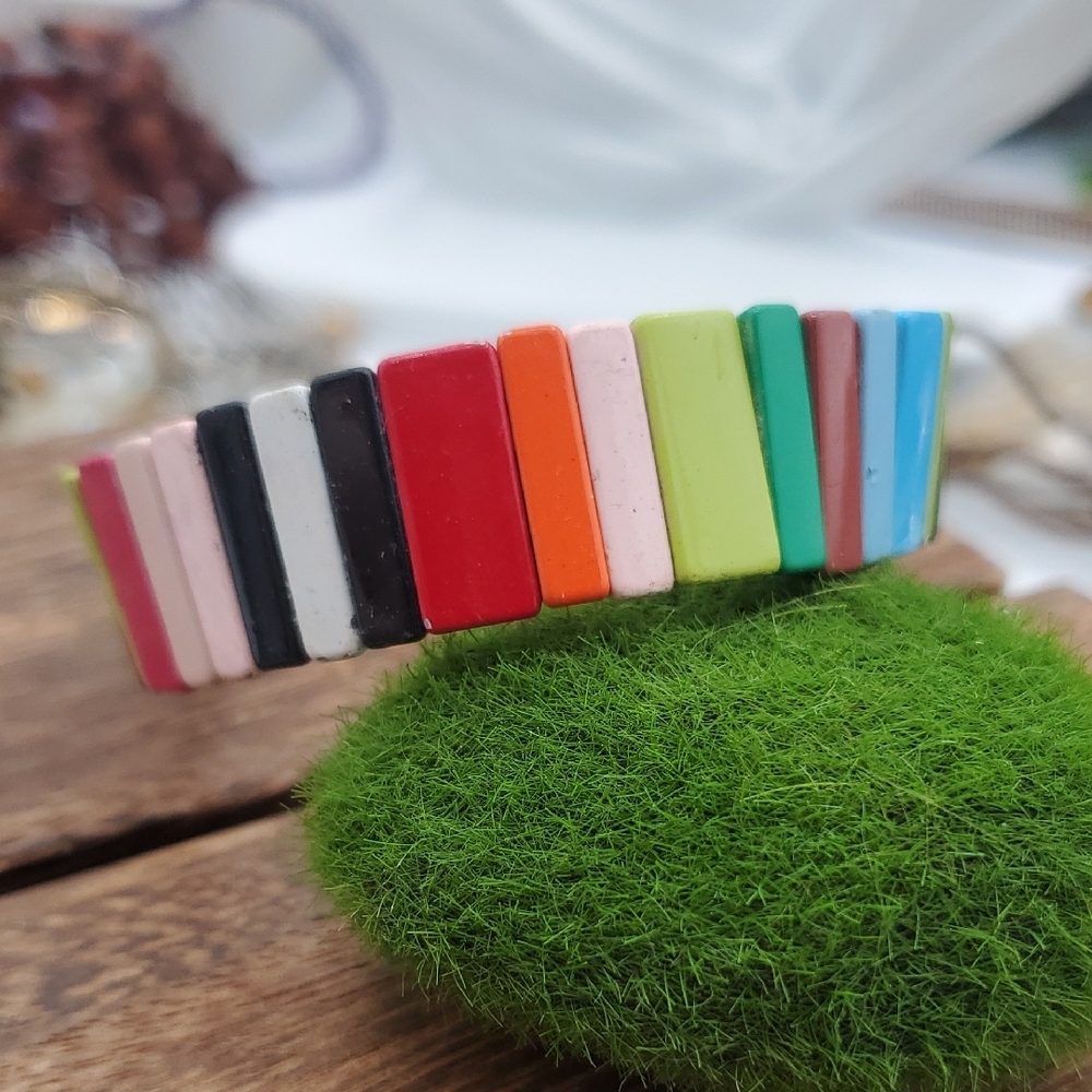 Colorful‎ Tile Bracelet B3424